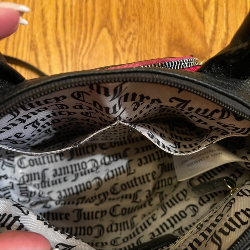 Juicy Couture “Charm School” Black Satchel - Picture 16 of 16